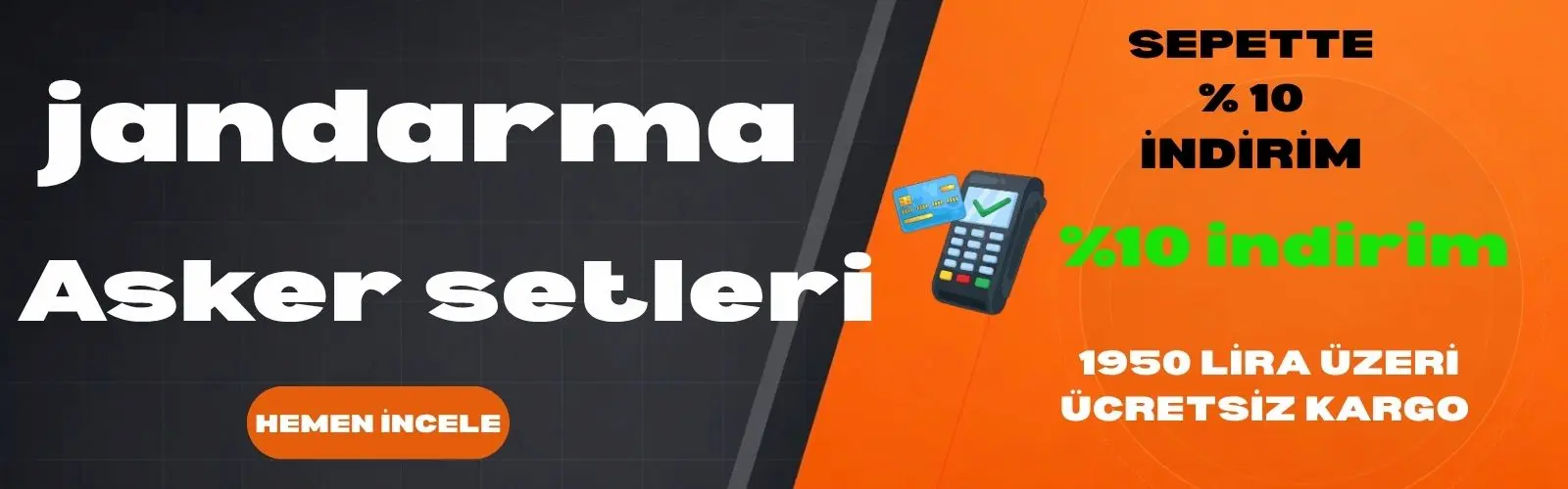 Jandarma Bedelli Asker Setleri Kampanyası - Aktanlar Askeri Malzeme