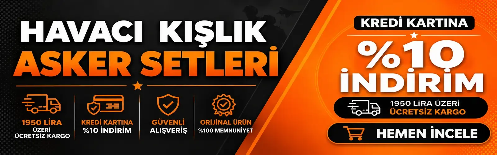 Havacı Kışlık Asker Setleri - Aktanlar Askeri Malzeme
