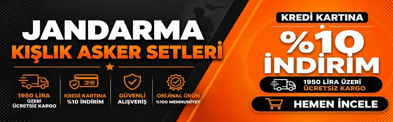 Jandarma Kışlık Asker Setleri