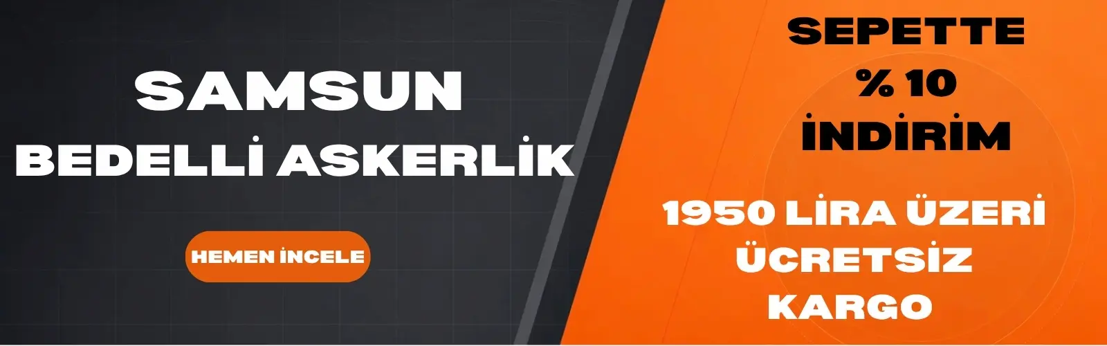 Samsun Bedelli Askerlik Seti İncele