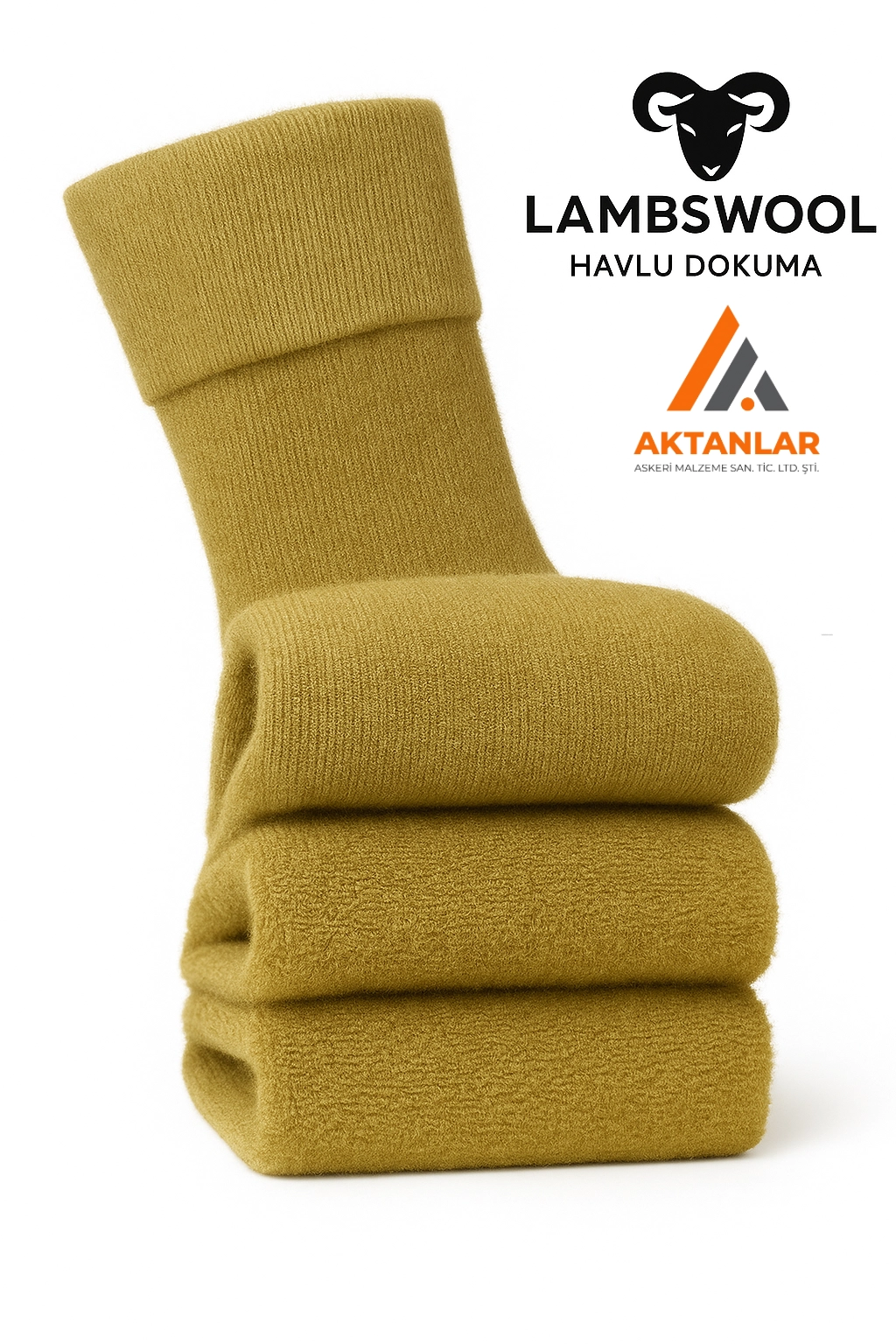 LAMBSWOOL%20Havlu%20Dokuma%20Yün%20Çorap%20(Sahra)%20–%20Askeri%20ve%20Outdoor%20Kullanıma%20Uygun