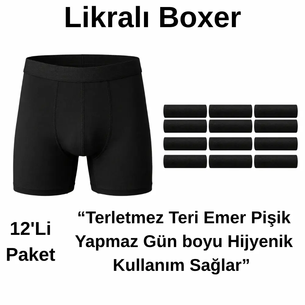 Siyah%20Likralı%20Esnek%20Boxer%20-%20Denizci,%20Havacı%20ve%20Sivil%20Uyumlu%2012’li%20Paket