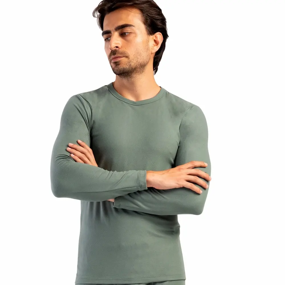 Erkek%20Uzun%20Kol%20Thermal%20Tek%20Üst%20|%20Viskon%20Karışımlı%20|%20-20%20/%20+20%20Derece%20|%20Haki