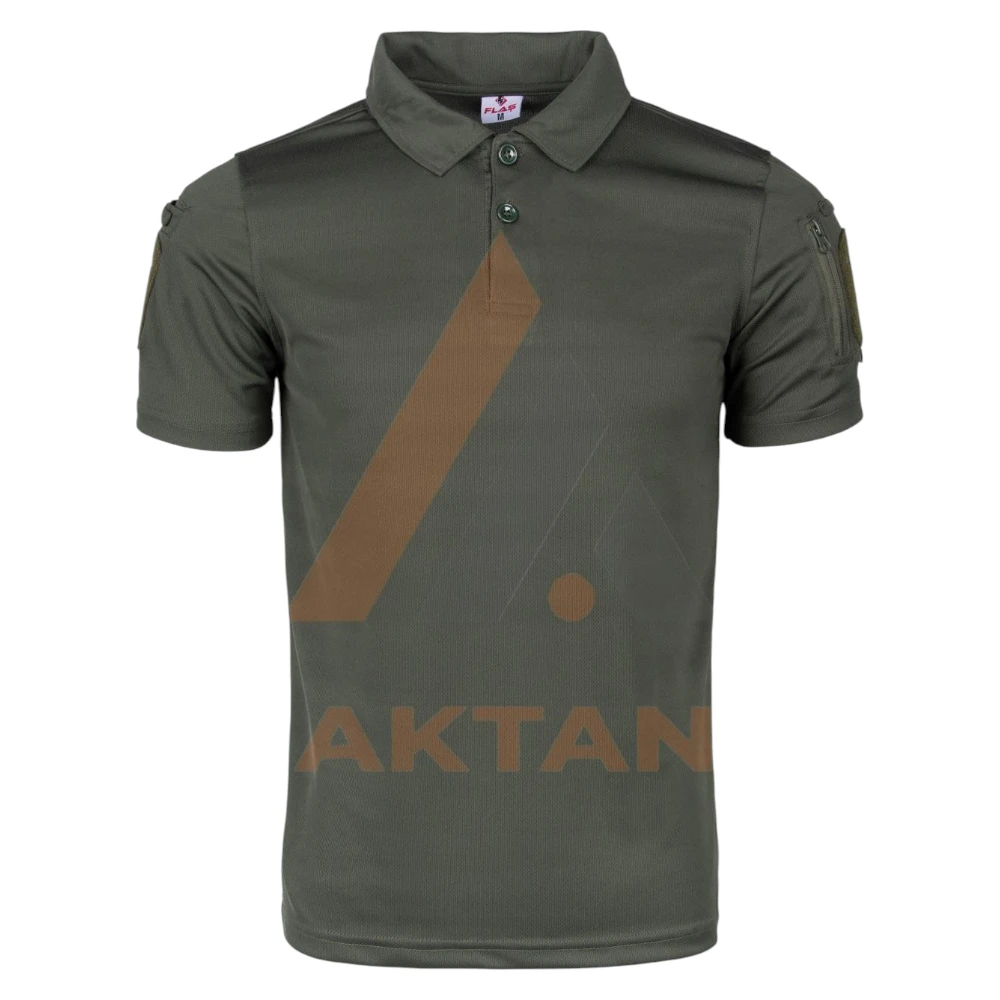 Kısa%20Kol%20Polo%20Yaka%20Yeşil%20Tactical%20Tişört