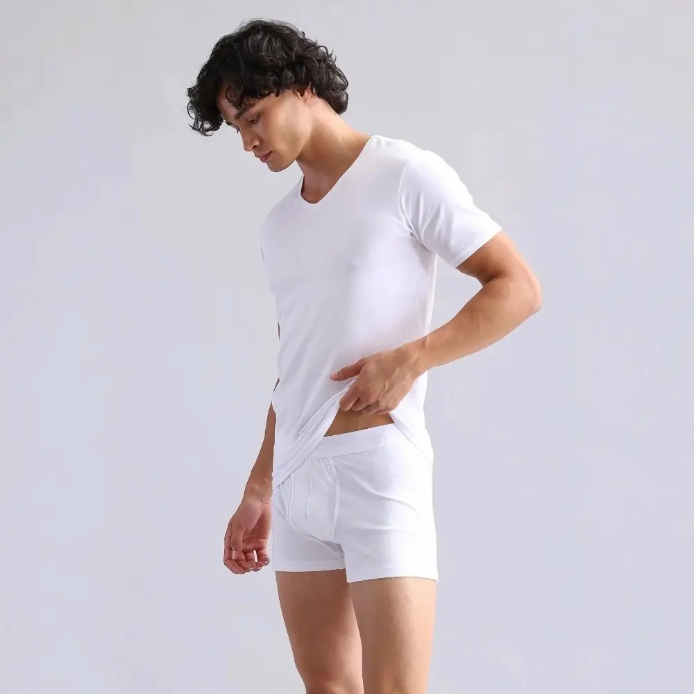 Mısırlı%20Beyaz%20V%20Yaka%20Slim%20Fit%20Erkek%20Fanila%20–%20%100%20Organik%20Koton