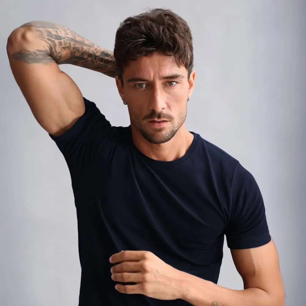 Mısırlı%20Lacivert%20Slim%20Fit%20Erkek%20Fanila%20–%20%100%20Organik%20Koton%20Bisiklet%20Yaka