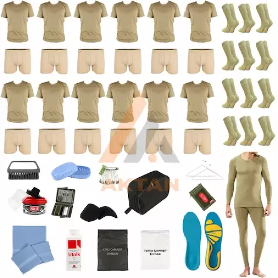 12’li Karacı Kışlık Temel Askerlik Seti