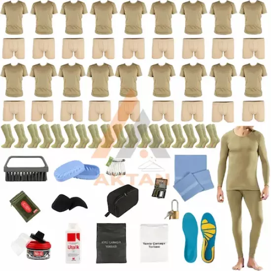 18’li Karacı Kışlık Temel Askerlik Seti