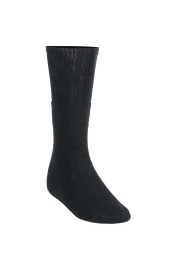 Havacı, Denizci ve Jandarma Bedelli Uzun Dönem Asker Çorabı | Siyah Pamuk Çorap