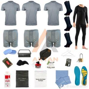 3’lü Havacı Kışlık Temel Askerlik Seti