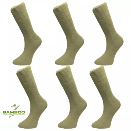6’lı Bambu Çorap Seti | Terletmez, Koku Yapmaz | Asker ve Günlük İçin