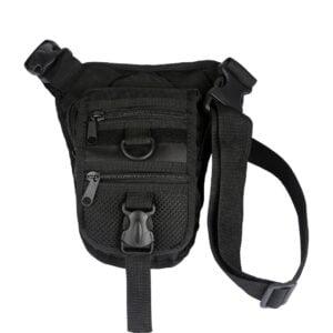 Çok Amaçlı Bacak Ve Bel Çantası Siyah