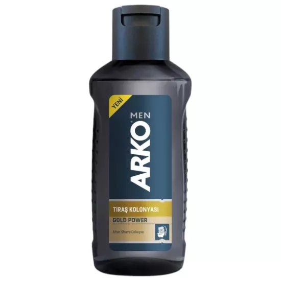 Arko Men Gold Power Tıraş Kolonyası – Ferahlatıcı ve Canlandırıcı Etki