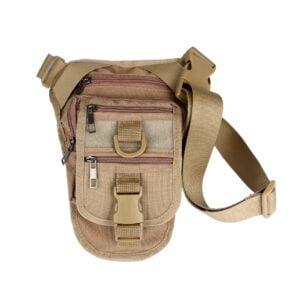 Çok Amaçlı Bacak Ve Bel Çantası Çöl Rengi