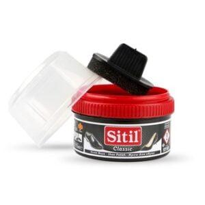 SİTİL 200 Gr. Siyah Çift Süngerli Ayakkabı & Bot Boyası