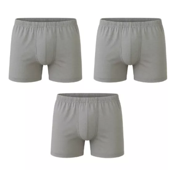 Gri 3’lü Paçalı Don - Bedelli ve Uzun Dönem Havacı Asker İç Çamaşırı Seti