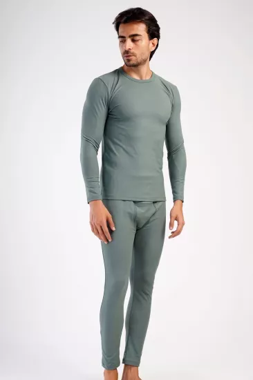 Erkek Viskon Thermal İçlik Takımı -20/+20 Derece | Haki