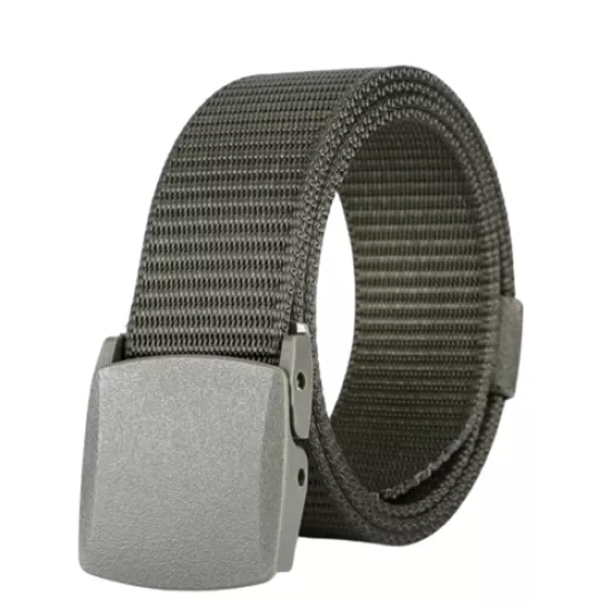 X-Ray Geçişli Mika Tokalı Taktik Kemer | Günlük & Seyahat Dostu Kemer