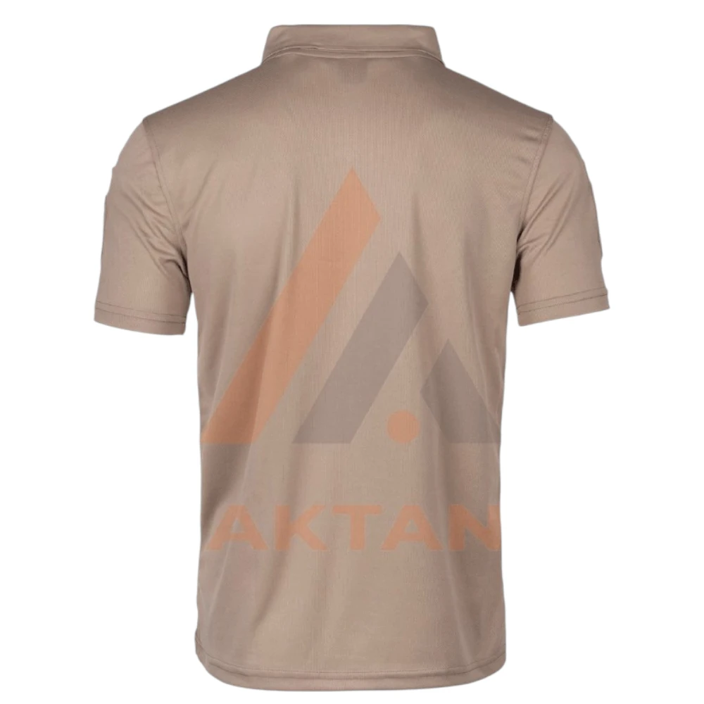 Kısa%20Kol%20Polo%20Yaka%20Krem%20Tactical%20Tişört
