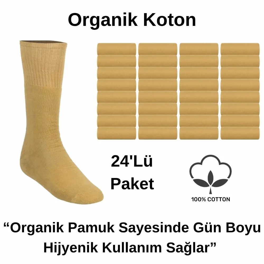 Yüzde%20100%20Organik%20Pamuk%20Sahra%20Asker%20Çorabı%20-%2024lü%20Toptan%20Fiyatına%20Paket